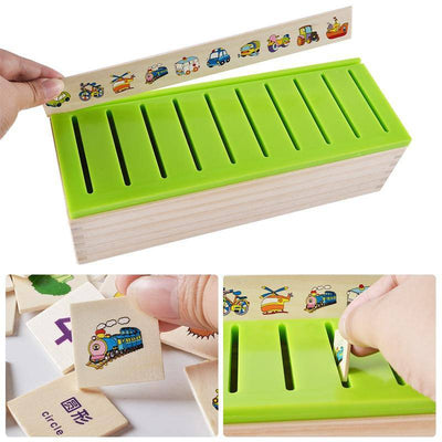 Wooden Cognitive Matching Toy - Wooden Puzzle Toys