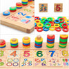 Wooden Counting Board Toy - Wooden Puzzle Toys
