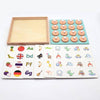 Wooden Montessori Memory Matching Game - Wooden Puzzle Toys