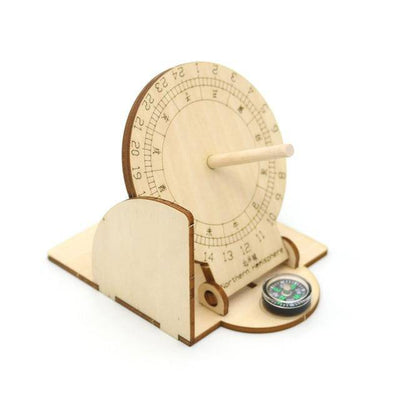 Sundial DIY Educational STEM Toy - Wooden Puzzle Toys