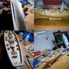 3D Building Model Kit Harvey Sailboat Kit - Wooden Puzzle Toys