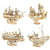 3D Robotime ROKR Classic Model Boat & Ship Wooden Puzzles TG305 TG306 TG307 TG308 Toys