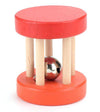 Wooden Colorful Rattling Hand Bell - Wooden Puzzle Toys