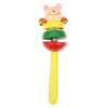 Wooden Cartoon Face Rattle Shaker - Wooden Puzzle Toys