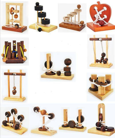 Desk Novelty 3D Classic Wooden Puzzles - Wooden Puzzle Toys