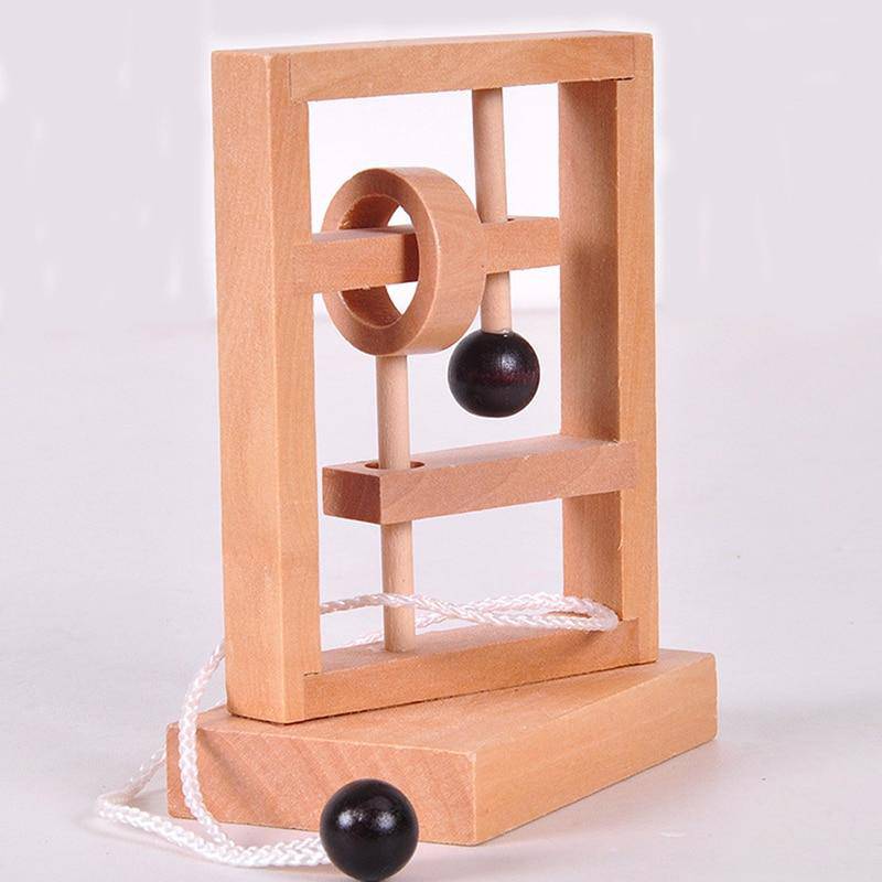 Wooden Classic Disentanglement Puzzle