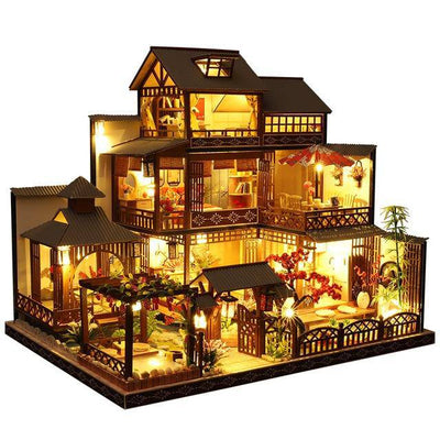 DIY 3D DollHouse Wooden Miniature Toys - Wooden Puzzle Toys