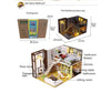 DIY 3D Wooden Fashionable Dollhouse with Furniture and LED Lights - Wooden Puzzle Toys
