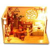 DIY Wooden LED Bedsitter Dollhouse - Wooden Puzzle Toys