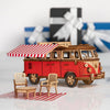 Robotime 242pcs DIY 3D Camper Van Wooden Recreational Vehicle Puzzle Game Assembly Car Toy - Wooden Puzzle Toys