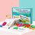 51Pcs Wooden English Alphabet Puzzle with Flash Paper Cards with Pen