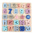 Wooden Educational Alphabet and Number Puzzle Toys