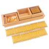Montessori Math Gold Beads With Box Trays - Wooden Puzzle Toys