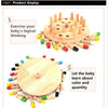 Wooden Color Memory Match Puzzle Board Toy - Wooden Puzzle Toys