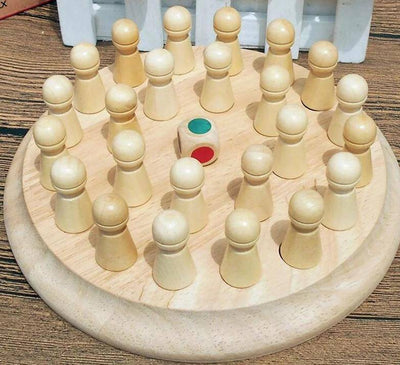 Wooden Color Memory Match Puzzle Board Toy - Wooden Puzzle Toys