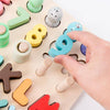 Wooden Educational Shape Magnetic Fishing Toy - Wooden Puzzle Toys