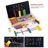 Wooden Magnetic Puzzle Figure Match Math Toy - Wooden Puzzle Toys