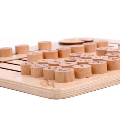 Wooden Montessori Mathematics Puzzle Toy - Wooden Puzzle Toys