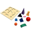 Wooden Montessori Solid Symbols Exercises Toy - Wooden Puzzle Toys
