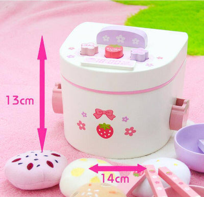 Cooking toys, rice cooker and small appliances toys - Wooden Puzzle Toys