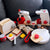 Kids Wooden Pretend Play Sets  Pretend Waffle Toaster Bread Maker Coffee Machine Toy