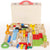 Children Wooden Toolbox Kit Simulation DIY Repair Tool Set
