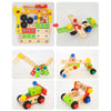 Children Wooden Toolbox Kit Simulation DIY Repair Tool Set - Wooden Puzzle Toys