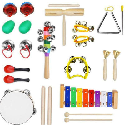 Musical Instruments Set - Wooden Puzzle Toys