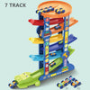 Wooden 7-Layer Ramp Race Track - Wooden Puzzle Toys