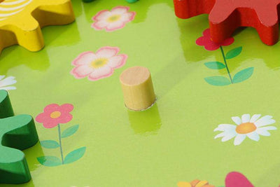 Wooden Colorful Gear Set Toy - Wooden Puzzle Toys