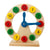 Wooden Geometry Clock Toy