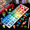 Wooden Math Fishing Board Toy - Wooden Puzzle Toys