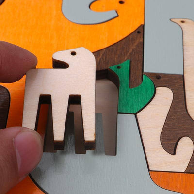Wooden Noah's Ark Puzzle Toy - Wooden Puzzle Toys