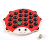Wooden Six-color Ladybug Memory Chess - Wooden Puzzle Toys