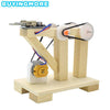 3D Wooden DIY Manual Generator Model Dynamo Assembly Puzzle - Wooden Puzzle Toys