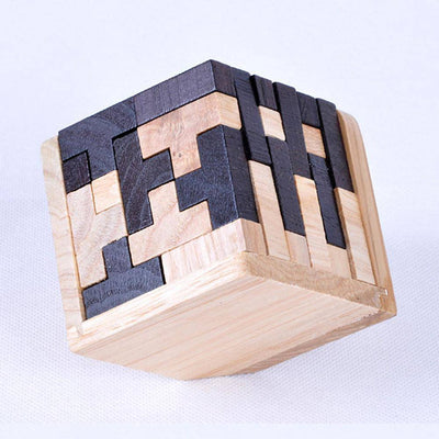 3D Wooden Interlocking Puzzle Toys - Wooden Puzzle Toys