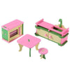 Wooden Simulation Miniature Furniture Toys - Wooden Puzzle Toys