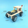 DIY Electric Wind Car Assembling Toy - Wooden Puzzle Toys
