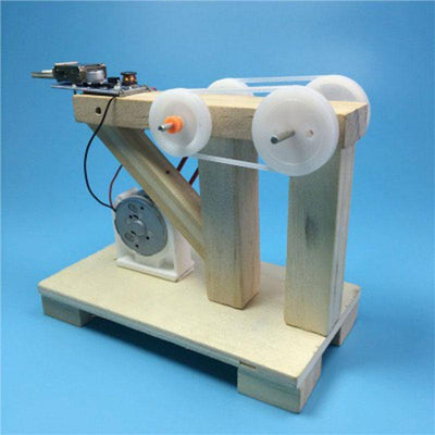 Diy Hand Crank Generator Educational STEM Toy - Wooden Puzzle Toys