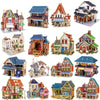 DIY Wooden House Assembling Toy - Wooden Puzzle Toys