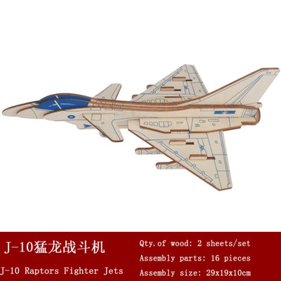 3D Building Model Kit Wooden Ming Dynasty and other Ships Assembly Puzzle - Wooden Puzzle Toys