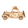 Robotime Rolife Vintage Car, Tram and Coach Model 3D Wooden Puzzle Toys TG504 TG505 TG506 - Wooden Puzzle Toys