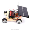 3D DIY Wooden Wireless Remote Control Solar Powered Car Toy - Wooden Puzzle Toys