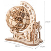 DIY 3D Robotime ROKR Wooden Mechanical Globe Puzzle - Wooden Puzzle Toys