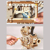 3D DIY Robotime Rokr Model Mechanical Transmission Hand Crank Film Projector Vitascope Robotime 183pcs - Wooden Puzzle Toys