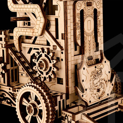 3D DIY Rowsfire Mechanical Model Puzzle: Empire Catapult - Wooden Puzzle Toys