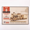 3D Robotime ROKR 1:40 308pcs Classic Mechanical Movable American Steam Train Wooden Puzzle - Wooden Puzzle Toys