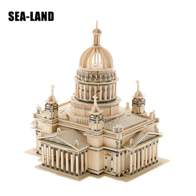Likdiy puzzle Toy building blocks-St Peter castle / isakiv Cathedral W –  likdiy