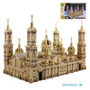 3D SEA-LAND Model Kit Pilar Cathedral Spain Zaragoza - Wooden Puzzle Toys