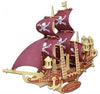 3D Building Model Kit Queen Anne's Revenge - Wooden Puzzle Toys